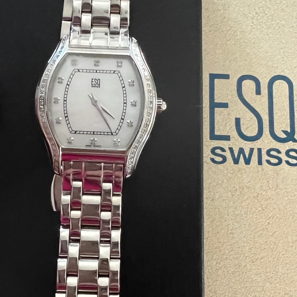 ESQ Ladies Watch With Exquisite Damonds